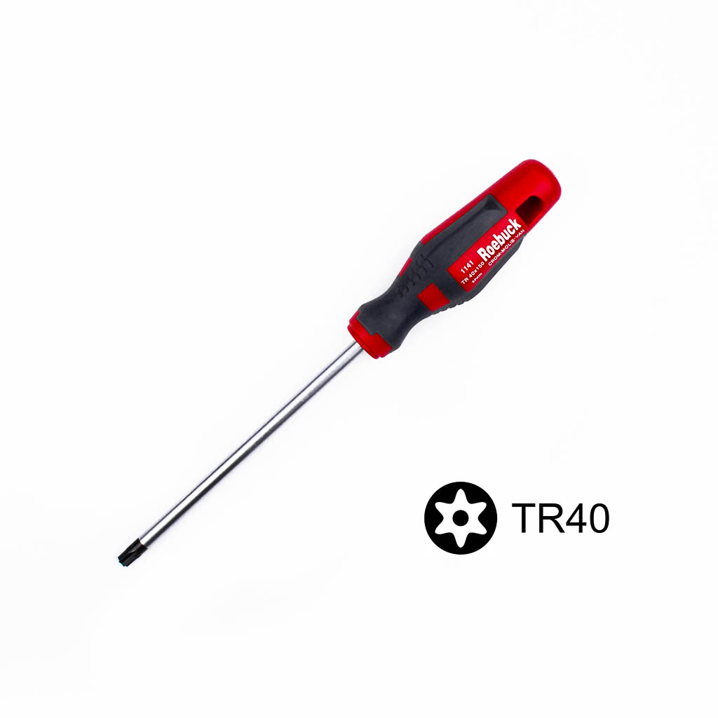 Roebuck Tx(Tr) 40 x 150mm Torx Driver, tamperproof. – Toolking Tools